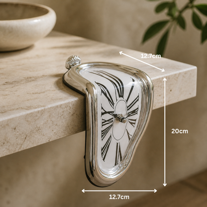 Iconic Art-Inspired Melting Clock