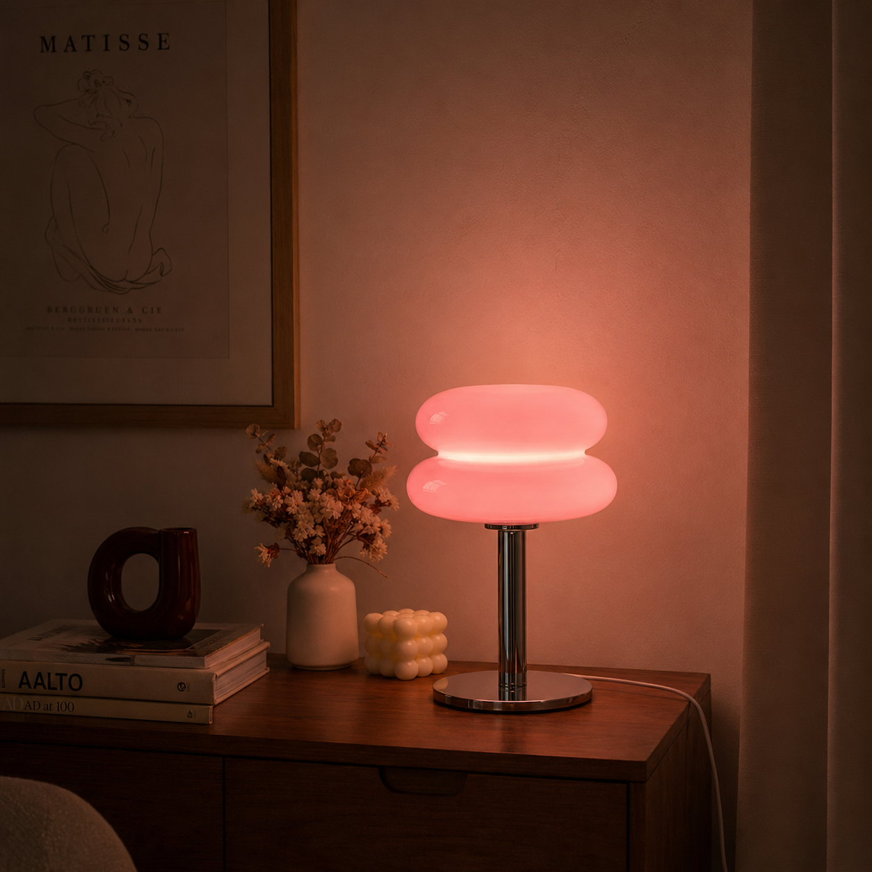 Retro Soft Glow Macaron Lamp