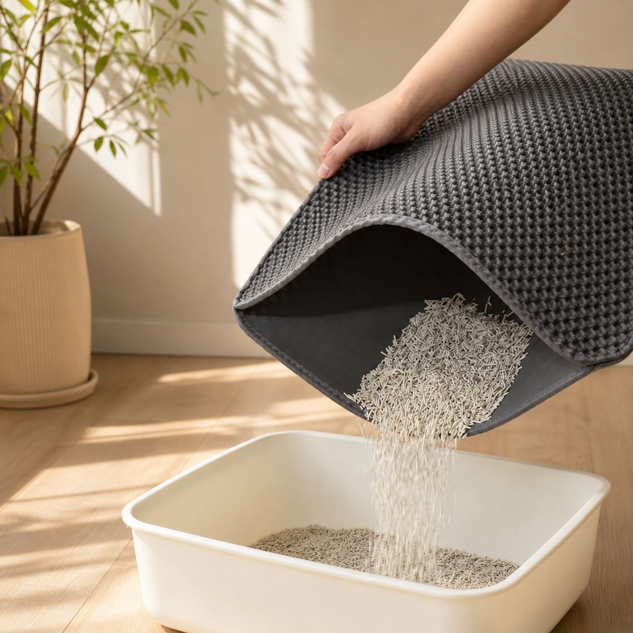 Mess-Free Cat Litter Mat