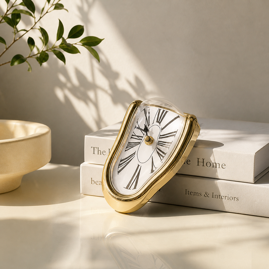 Iconic Art-Inspired Melting Clock