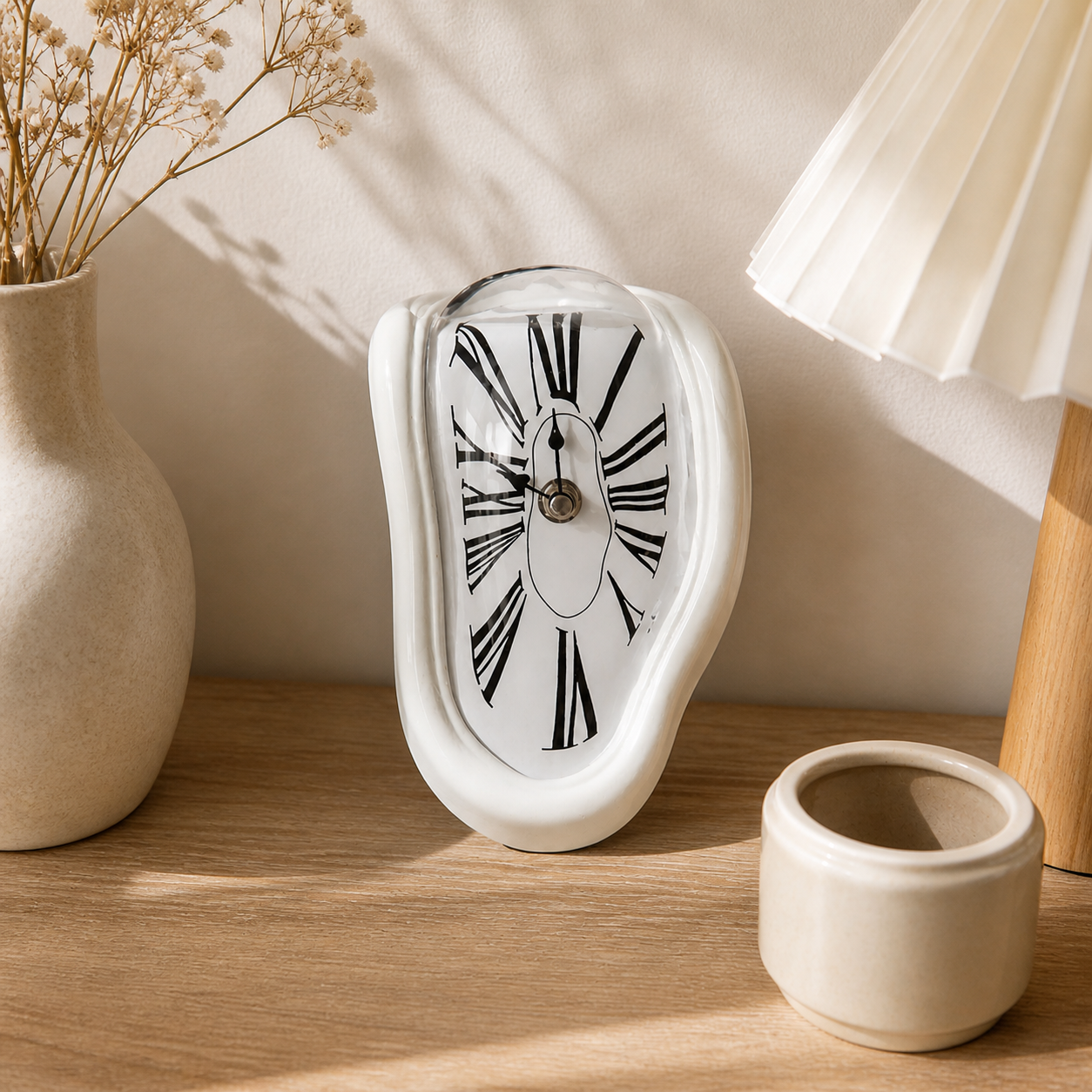 Iconic Art-Inspired Melting Clock