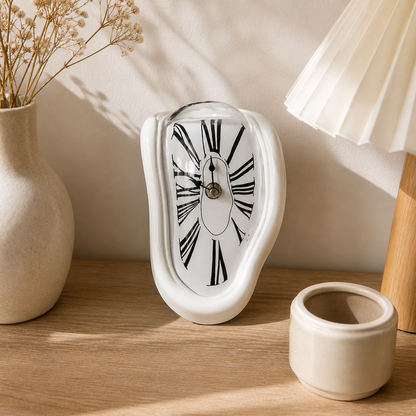 Iconic Art-Inspired Melting Clock