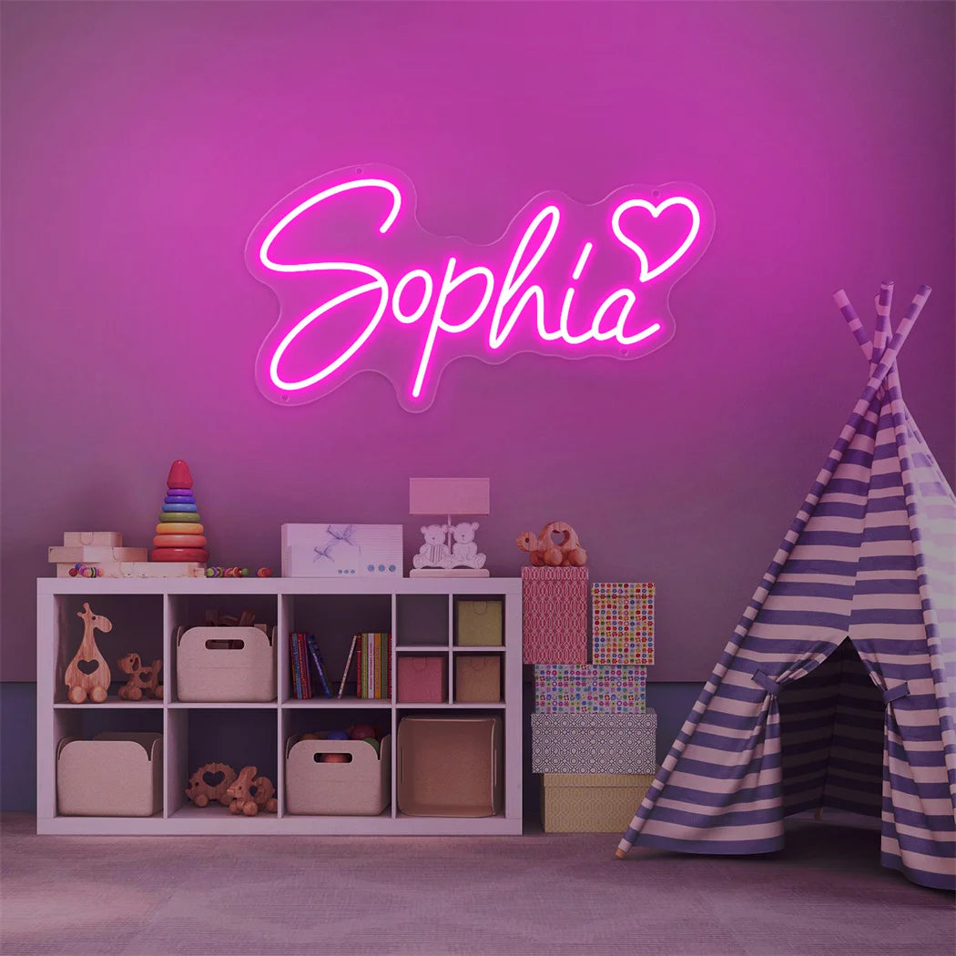 Personalised Neon Name Light